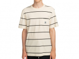 Element Basic Pocket SS Tee White/Black Stripes (thumb #0)