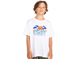Element Bubble Sun SS Tee Boys Optic White
