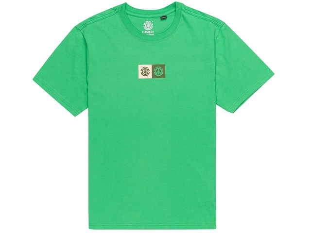 Element Dual SS Tee Kelly Green (detaliu #2)