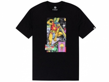 Element Escape Heaven SS Tee Flint Black (imagine principala)