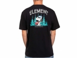Element Peanuts Good Times SS Flint Black (thumb #1)