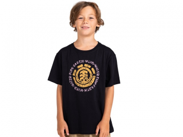 Element Summer Seal SS Tee Boys Flint Black (imagine principala)