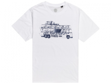 Element Tourbus SS Tee Optic White (imagine principala)