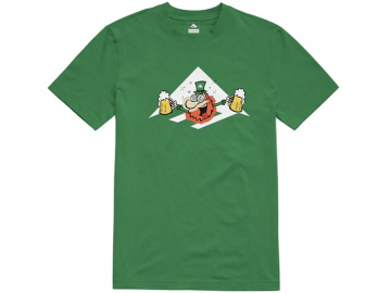 Emerica Leprechaun Triangle SS Tee Kelly Green (imagine principala)
