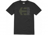 Etnies Corp Combo SS Tee Black/Green/White