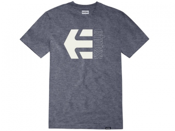 Etnies Corp Combo SS Tee Dark Heather (imagine principala)