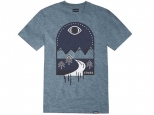 Etnies Mountain View Tee Blue/Heather (thumb #0)