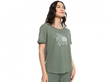 Roxy Ocean After SS Tee Agave Green (imagine principala)