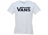 Vans Woman Flying V Crew Tee White