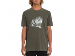 Volcom Burnher PW SS Tee Dark Brown (thumb #0)