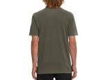 Volcom Burnher PW SS Tee Dark Brown (thumb #1)