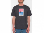 Volcom Catamaran SS Tee Heather Black (thumb #0)