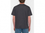 Volcom Catamaran SS Tee Heather Black (thumb #1)