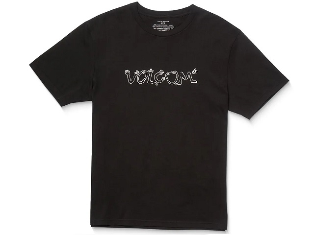 Volcom Crazybal SS Tee Black (detaliu #2)