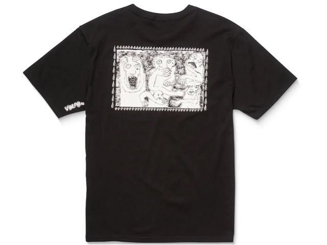 Volcom Crazybal SS Tee Black (detaliu #3)