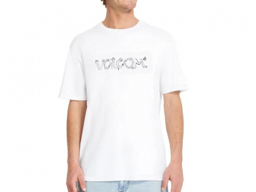 Volcom Crazybal SS Tee White (imagine principala)