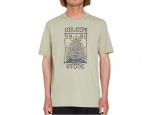 Volcom Farm To Yarn Caged Stone SS Tee Seagrass Green (thumb #0)