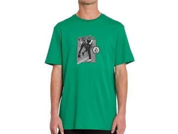 Volcom Hittin SS Tee Synergy Green (imagine principala)