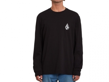 Volcom Iconic Stone LS T-Shirt Black (imagine principala)