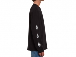 Volcom Iconic Stone LS T-Shirt Black (thumb #2)