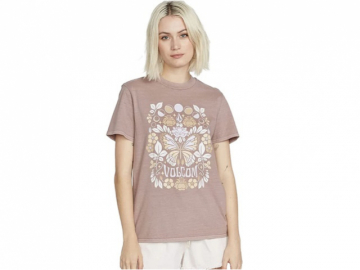 Volcom Lock It Up SS Tee Raisin (imagine principala)