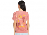 Volcom Lock It Up Tee Mauve Rose (thumb #1)