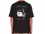 Volcom Loose Trucks  SS Tee Black (thumb #1)