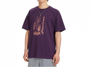Volcom Poetic Dess SS Tee Grape Royale (imagine principala)