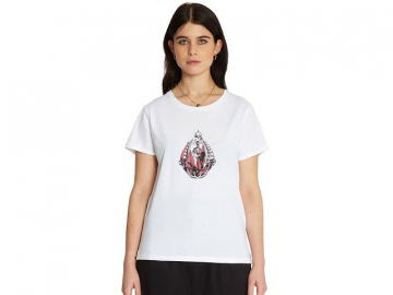 Volcom Radical Daze Tee White (imagine principala)