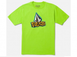 Volcom Sticker Stamp SS Tee Boys Electric Green