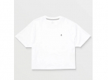 Volcom Stone Blanks Up Tee White (thumb #2)