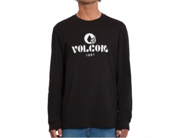 Volcom Studio LS Tee Black (imagine principala)