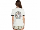 Volcom Truly Ringer SS Tee Star White (thumb #1)